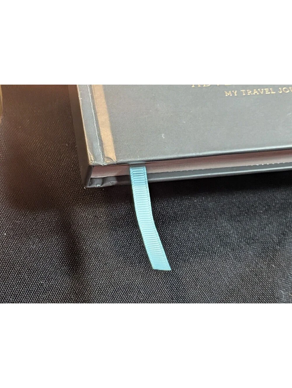 Adventure Awaits My Travel Journal USA Map Prompted Hardcover Notebook